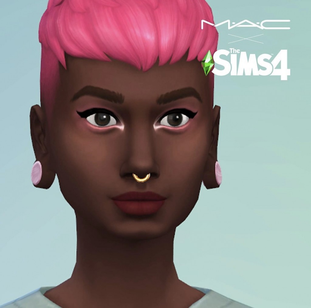MAC разработал коллекцию макияжа для героев The Sims 4
