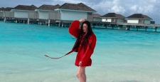 Fashion-откровение: Айнур Турисбек представила коллекцию ALMA на Мальдивах