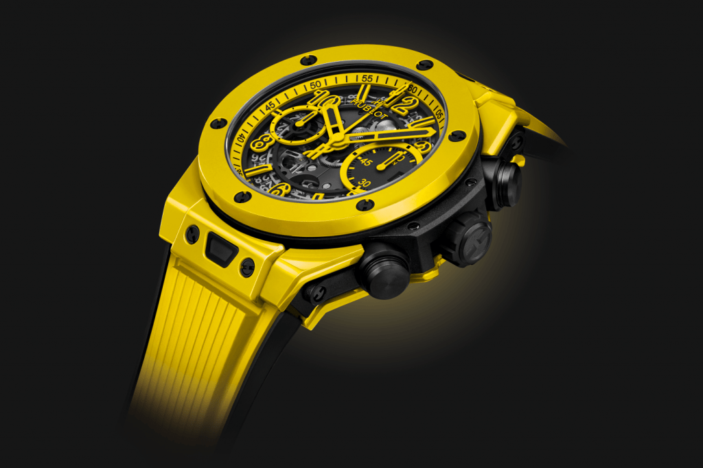 Швейцарский бренд Hublot создал часы уникального желтого оттенка