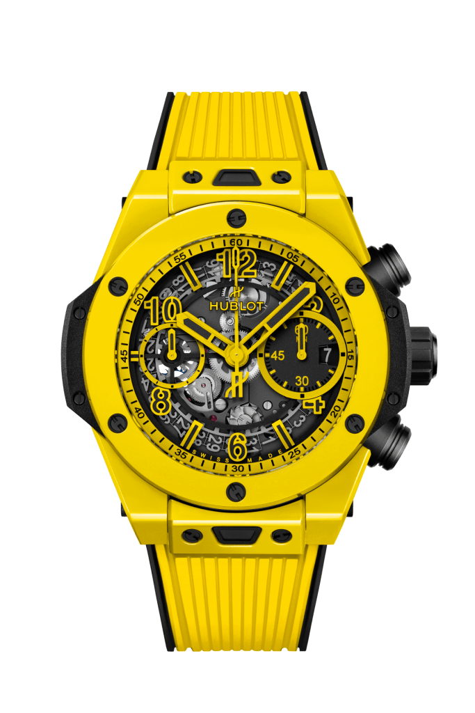 Швейцарский бренд Hublot создал часы уникального желтого оттенка