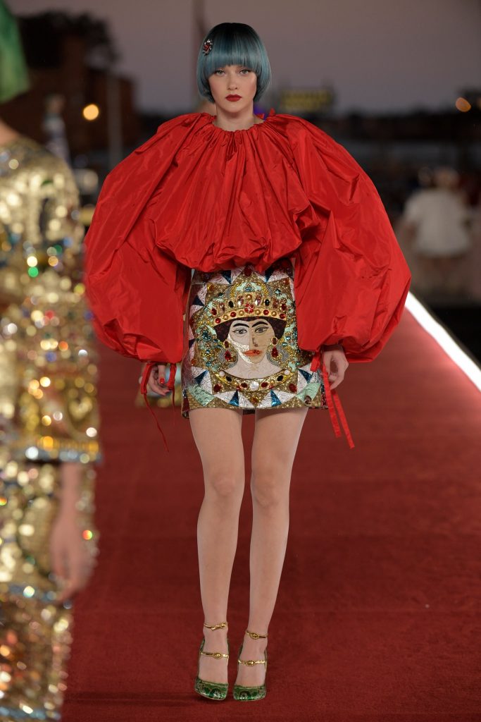 Грандиозный показ Dolce & Gabbana Alta Moda