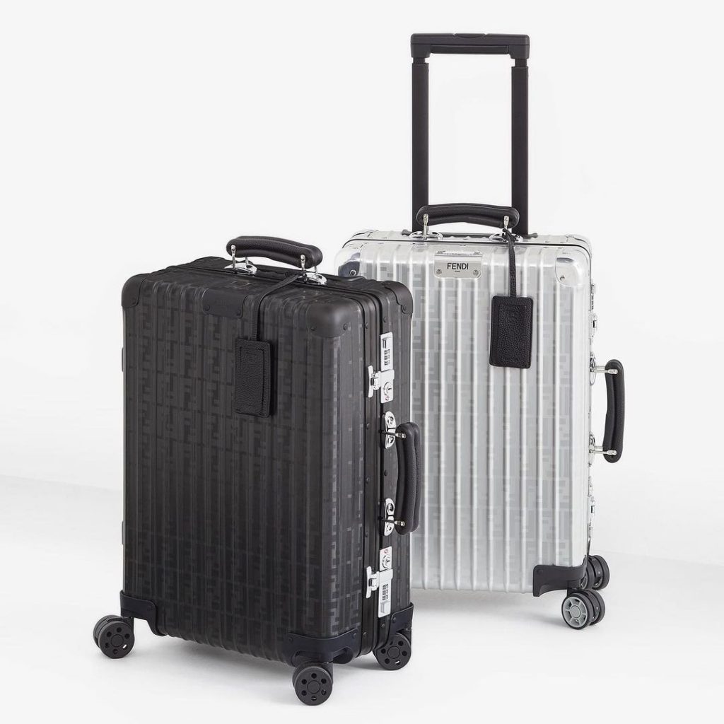 Fendi представили свой вариант классической модели чемоданов Rimowa