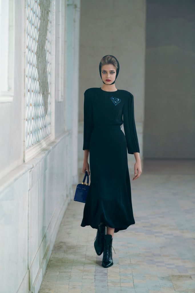 Слияние эпох в новой коллекции Ulyana Sergeenko Demi-Couture осень-зима 2021/2022