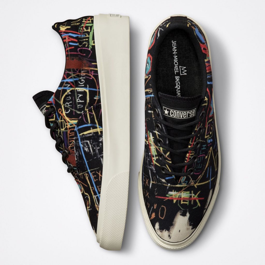 Стрит-арт и граффити в новой коллекции Converse x Basquiat