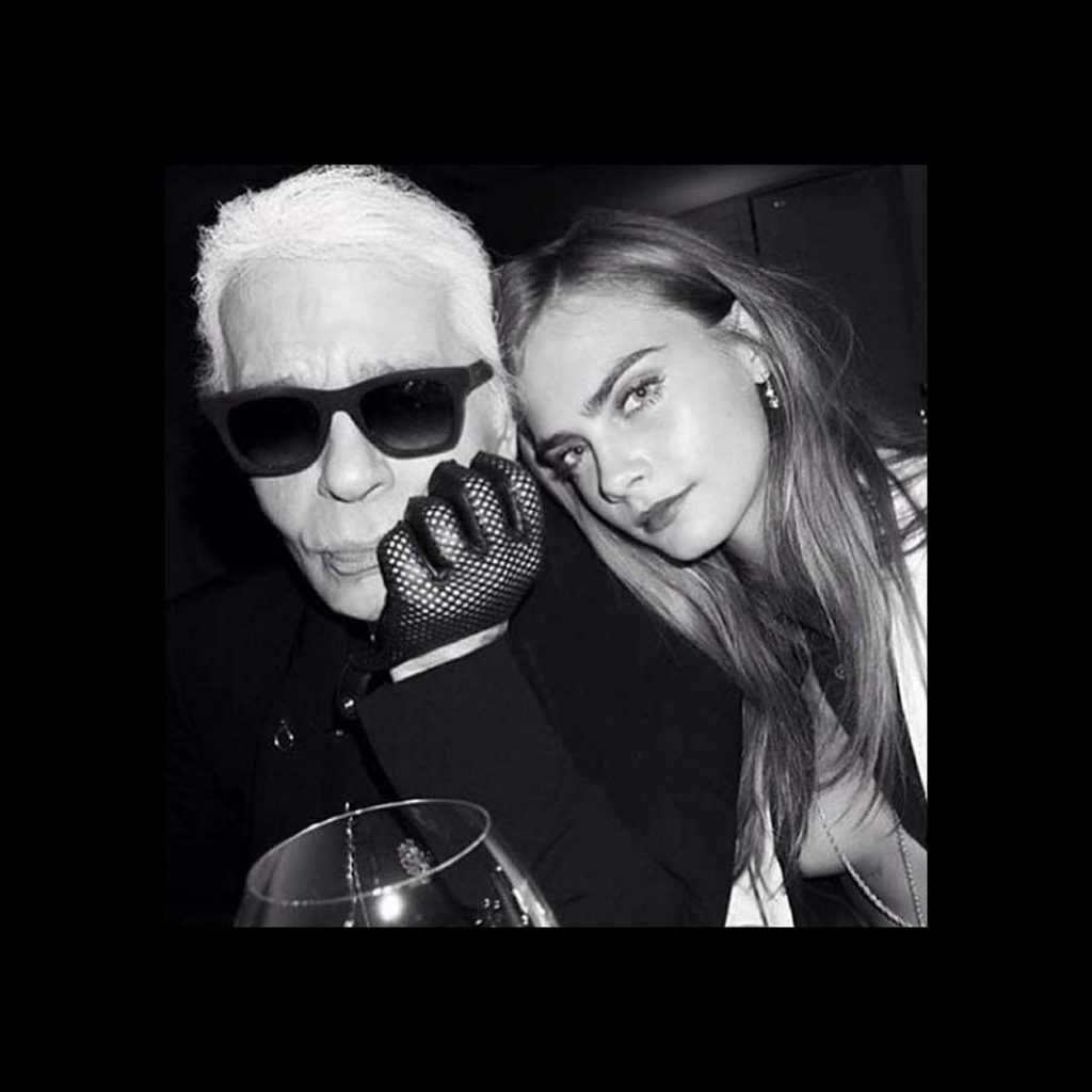 Karl Lagerfeld готовит коллаборацию с Карой Делевинь