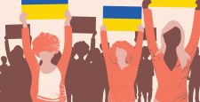Защитите женщин! В Таллине прошла акция против изнасилований украинок российскими военными