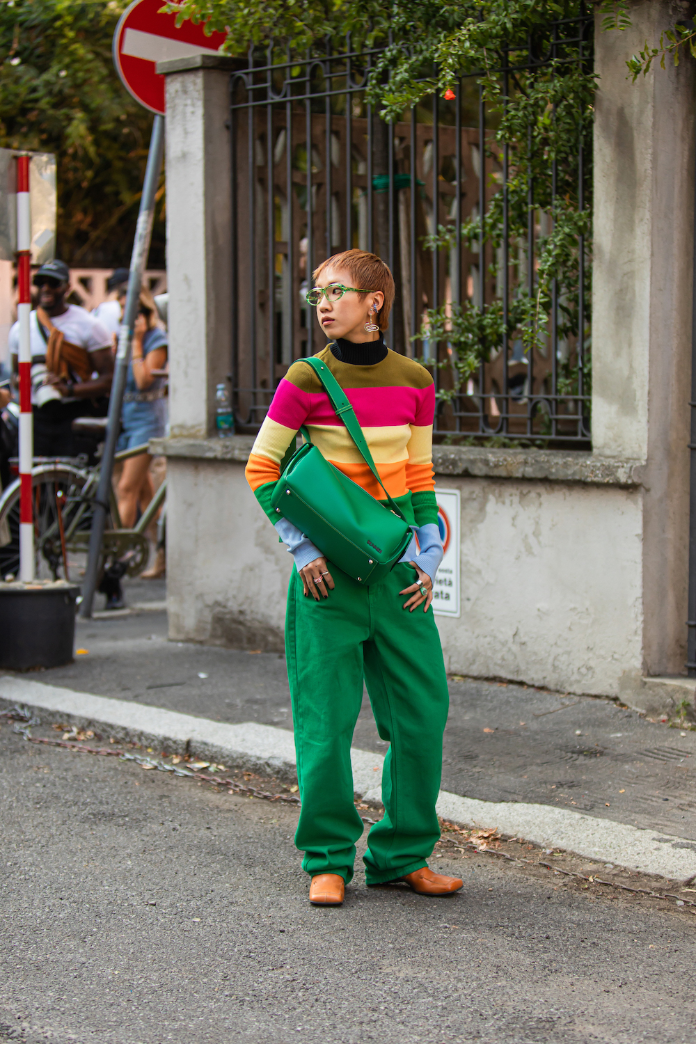 Неделя моды в Милане: новая порция стритстайл-образов. Это надо видеть!