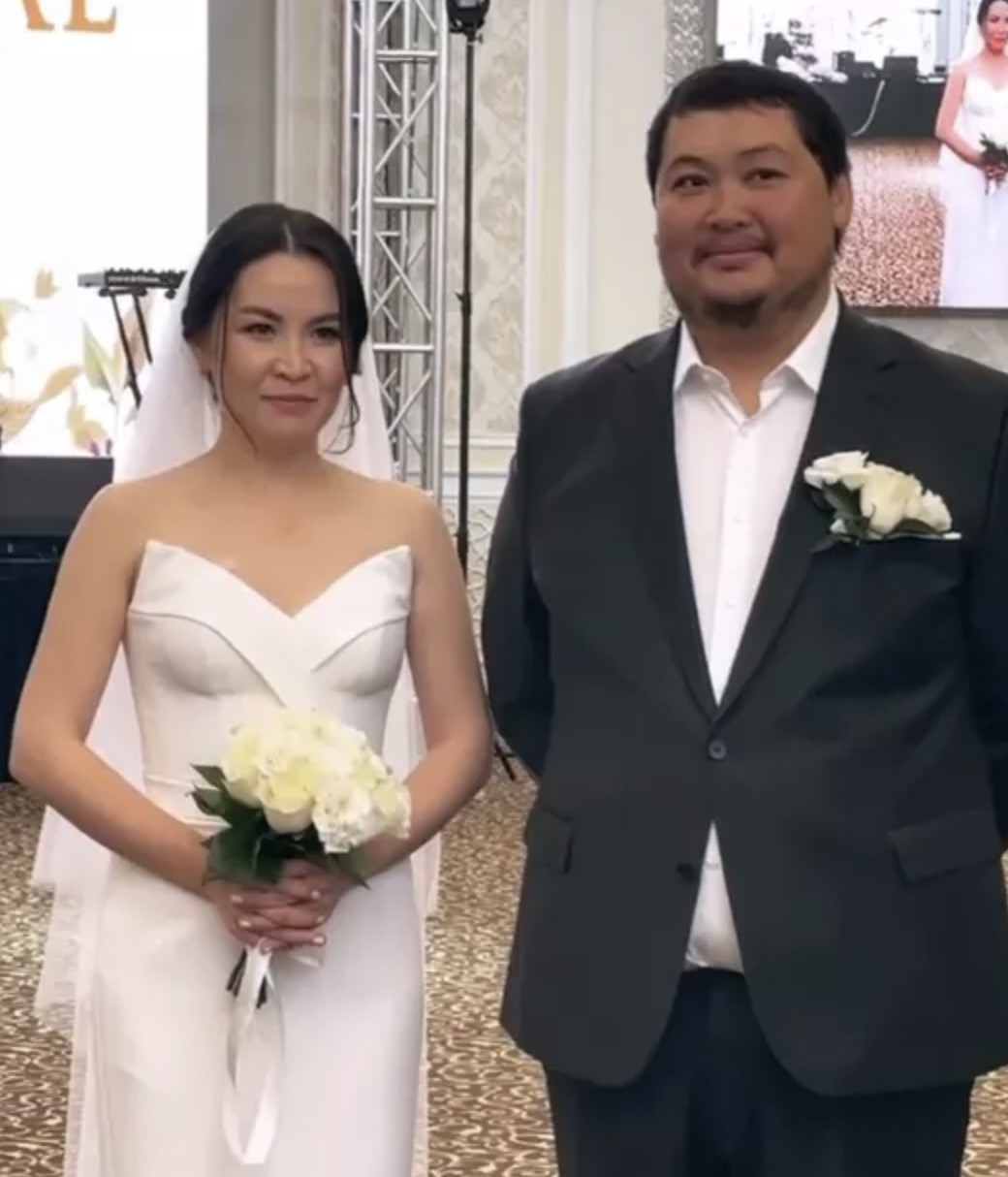 Сауле Юсупова и Аскар Узабаев поженились