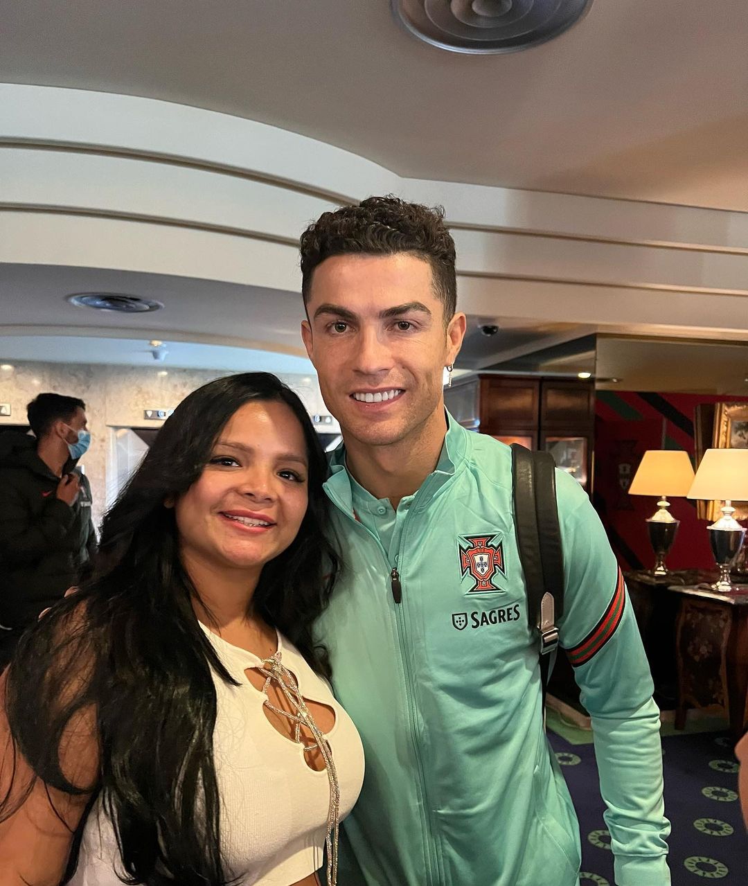 Блогер из Венесуэлы заявила, что Роналду изменил с ней Джорджине Родригес. Как отреагировал футболист?