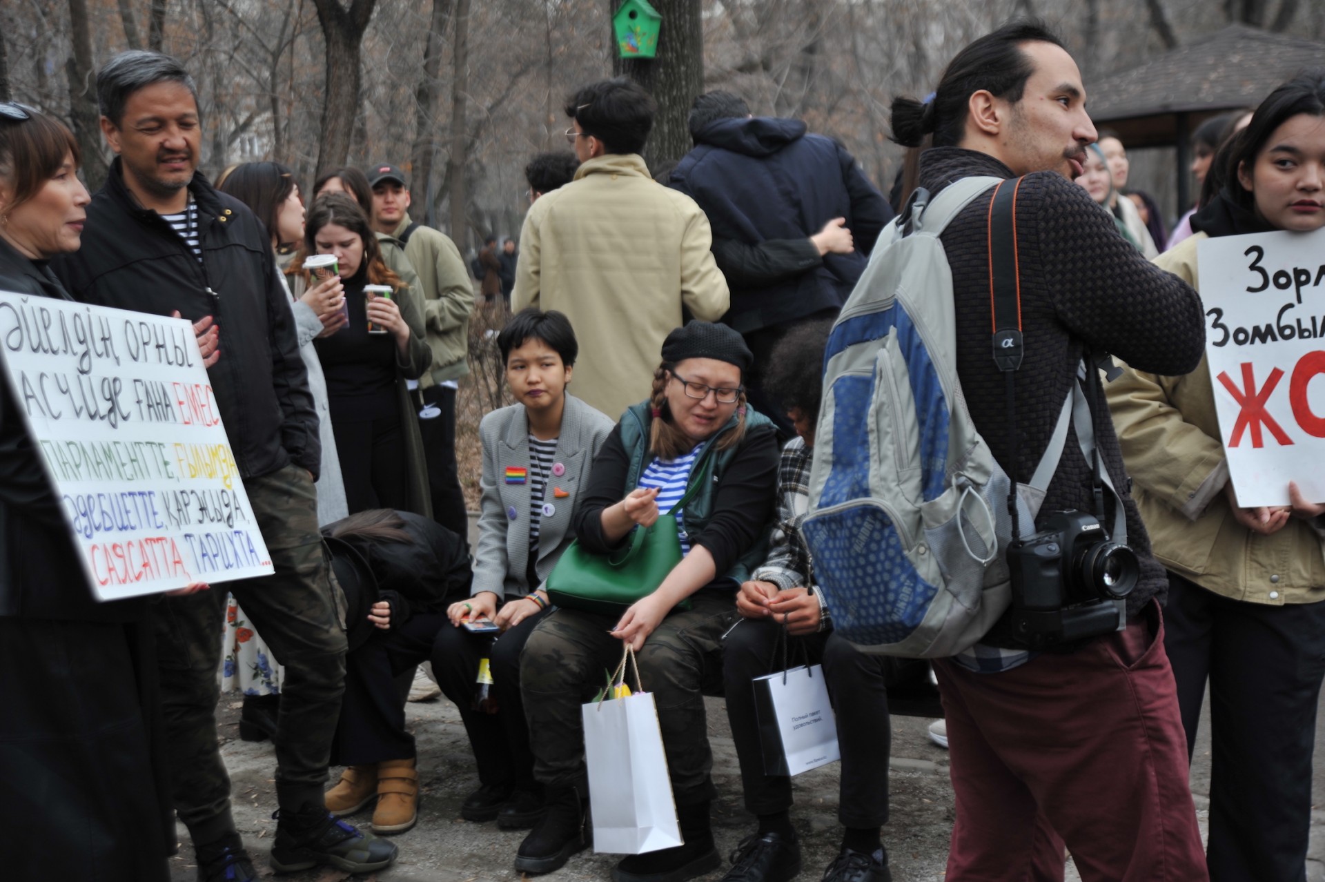 Как прошел митинг за права женщин в Алматы
