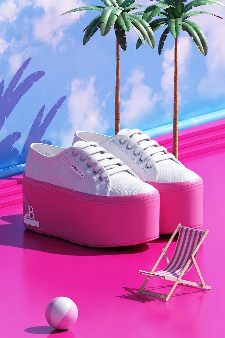 Кеды Barbie Superga 