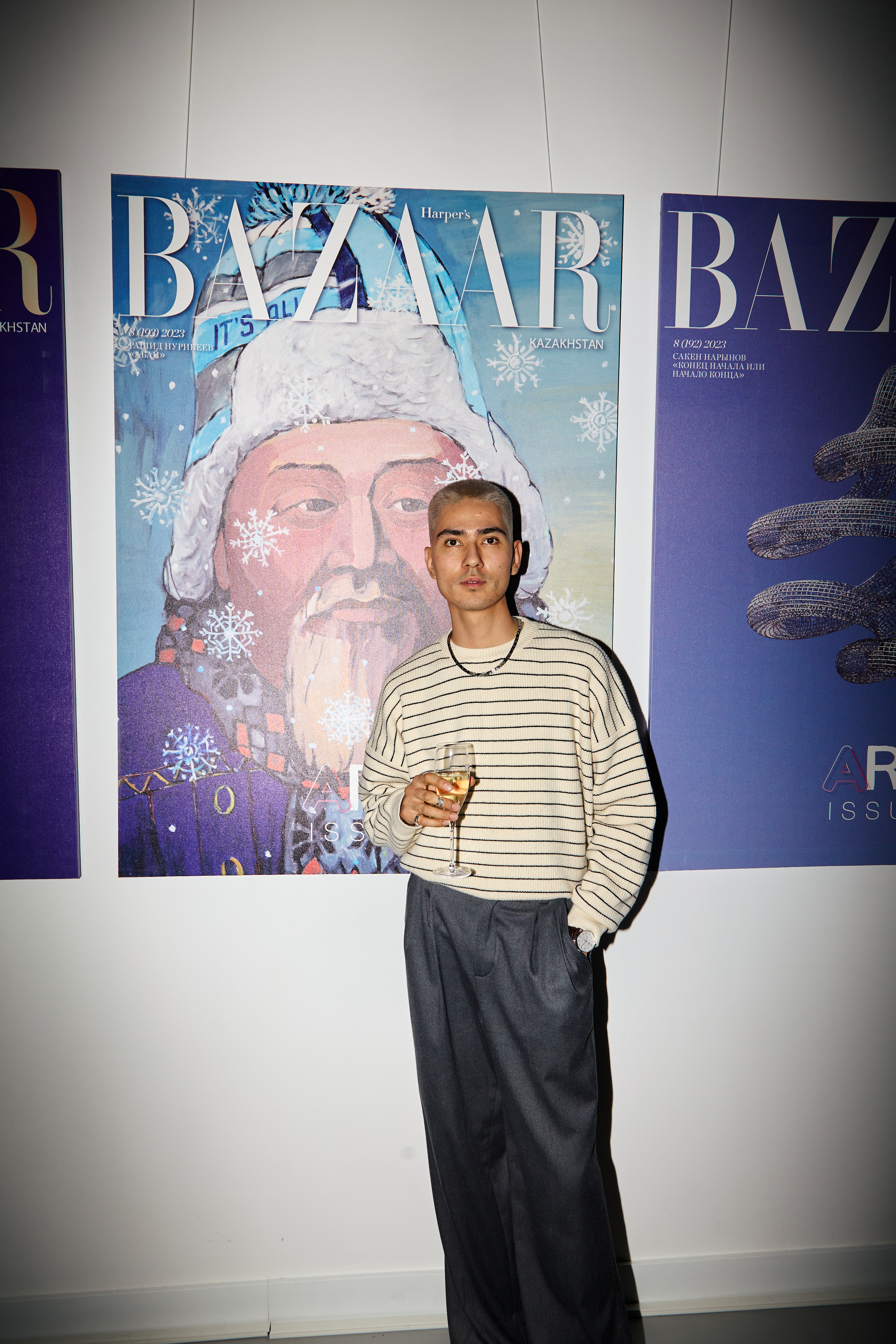 Лариса Азанова, Айя Шалкар и Анвар Мусрепов представили новый номер Harper’s Bazaar Kazakhstan, посвященный искусству