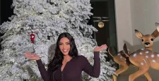 Ким Кардашьян раскритиковали за новогоднее оформление в особняке за 60 миллионов долларов