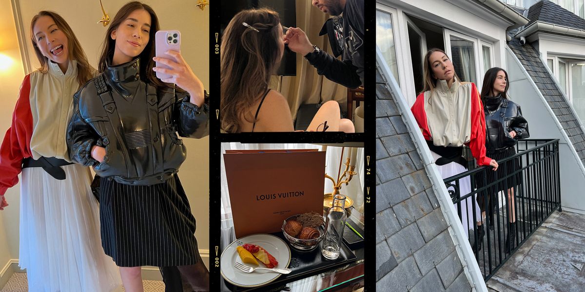 Как сестры Haim готовились к показу Louis Vuitton на Неделе моды в Париже
